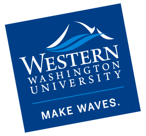 Western logo tilted